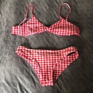 Blackbough - Red gingham bikini